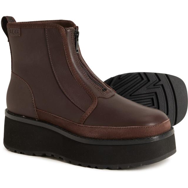 (取寄) アグオーストラリア レディース ジップ プラットフォーム ブーツ UGG Australia women UGG Australia CityFunc Zip Platform Boots (For Women) Burnt Cedar
