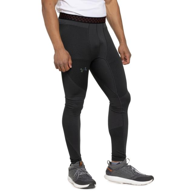 (取寄) アンダーアーマー コールドギア ラッシュ シームレス レギングス Under Armour ColdGear Rush Seamless Leggings Blackの通販は 8,855円