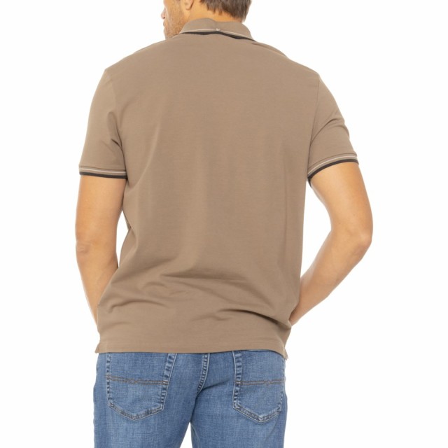 (取寄) ベンシャーマン コア ティップ ポロ シャツ - ショート スリーブ Ben Sherman Core Tipped Polo Shirt - Short Sleeve  Shitakeの通販は