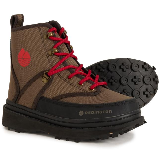 (取寄) レディントン ボーイズ アンド ガールズ クロスウォーター ウェーディング ブーツ - スティッキー ラバー アウトソール Redington Boys and Girls Crosswater Wading Boots - Sticky Rubber Outsole  Bark