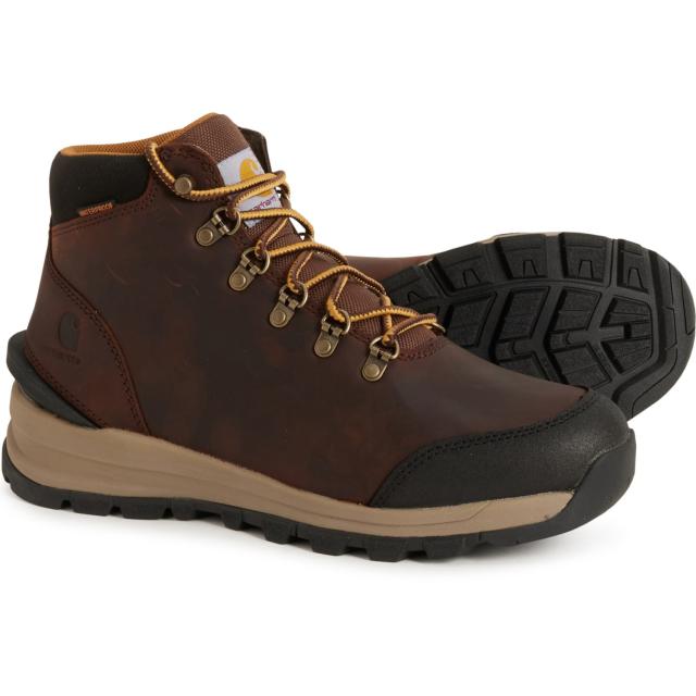 (取寄) カーハート メンズ ギルモア 5インチ ワーク ハイキング ブーツ Carhartt men FH5050 Gilmore 5” Work Hiking Boots (For Men) Dark Brown