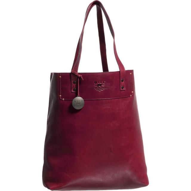 (取寄) シンプル トート バッグ Will Leather Goods Simple Tote Bag  Purple