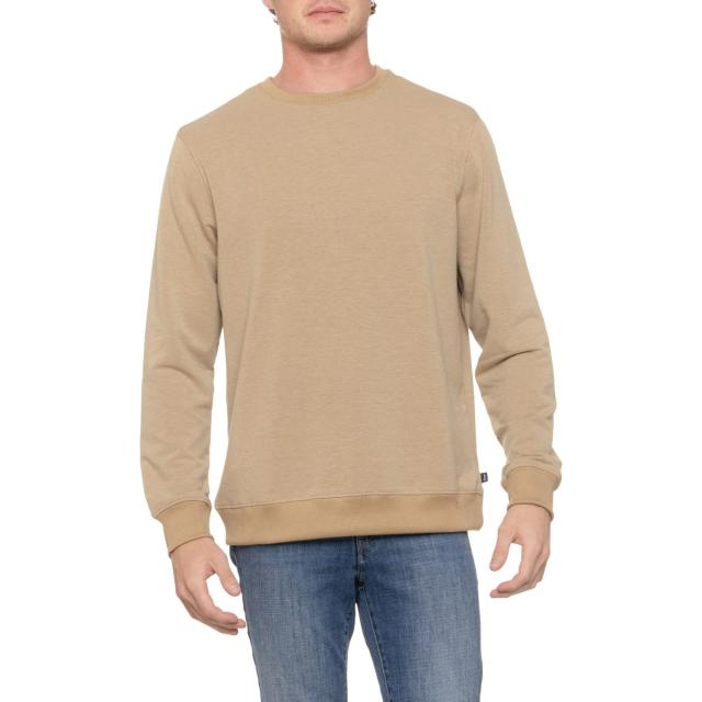 (取寄) ランズエンド ベター スウェッツ クルー スウェットシャツ Lands' End Better Sweats Crew Sweatshirt Sepia