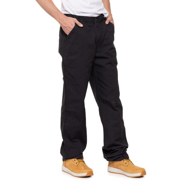 (取寄) カーハート 100791 フレームレジスタント ウォッシュド ダック ワーク ダンガリー パンツ Carhartt 100791 Flame-Resistant Washed Duck Work Dungaree Pants Black