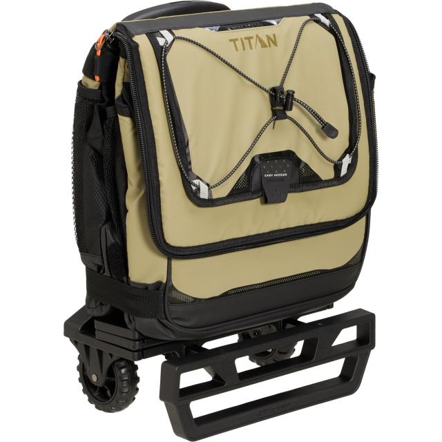 (取寄) タイタン ディープ フリージング ローリング クーラー - 60 Can, インサレーテッド TITAN Deep Freezing Rolling Cooler - 60 Can, Insulated  Moss