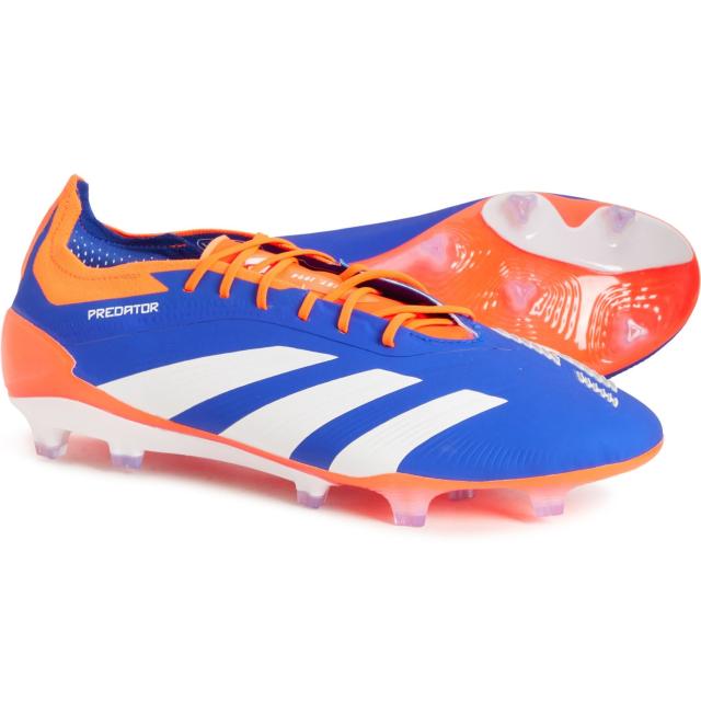 (取寄) アディダス メンズ プレデター エリート ファーム グランド サッカー クリーツ adidas men Predator Elite Firm Ground Soccer Cleats (For Men)  Lucid Blue