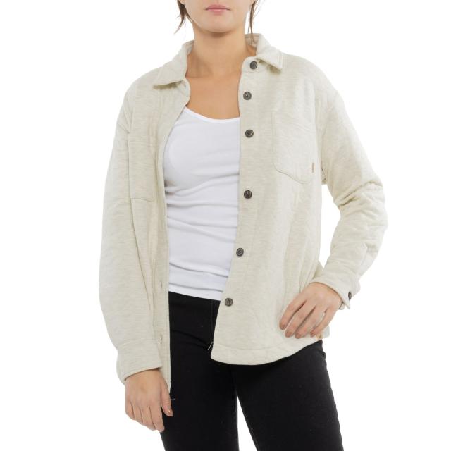 (取寄) テンツリー デューンズ シャケット - オーガニック コットン tentree Dunes Shacket - Organic Cotton  Pale Oak Heather