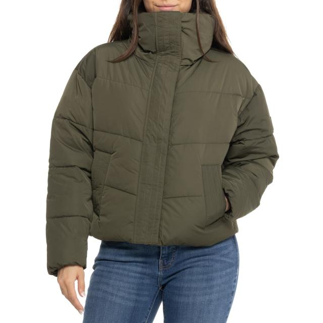 (取寄) アルペンロック ピーク パファー リ クロップ ジャケット - インサレーテッド Alp-n-Rock Peak Puffer II Crop Jacket - Insulated  Olive