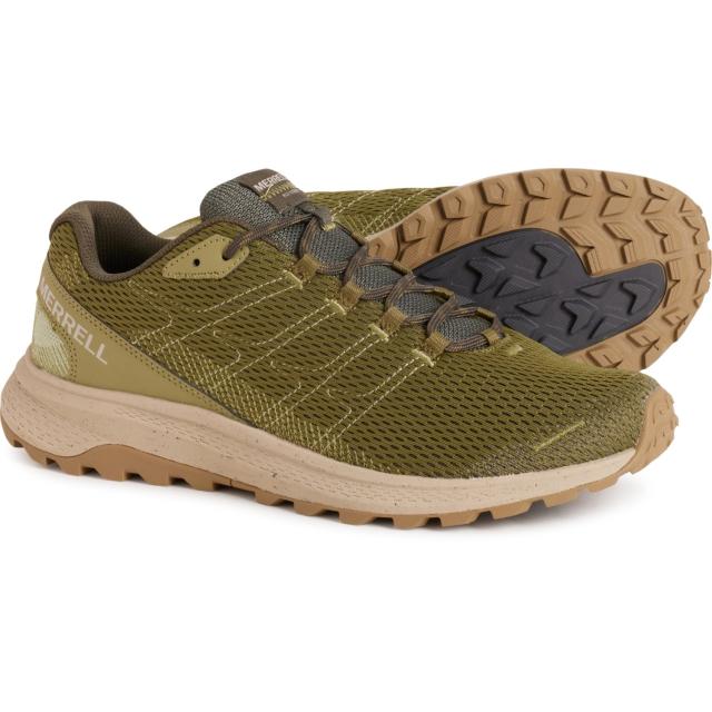 (取寄) メレル メンズ フライ ストライク トレイル ランニング シューズ Merrell men Fly Strike Trail Running Shoes (For Men)  Avocado/Belugaの通販は 12,420円