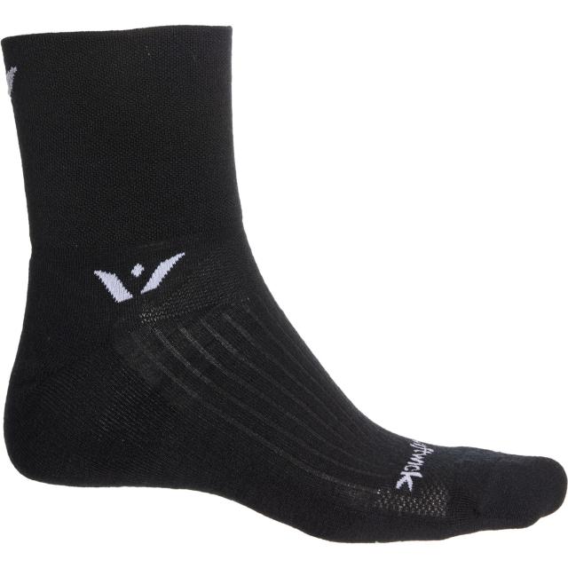 (取寄) スウィフトウィック メンズ パシュート フォー ランニング ソックス Swiftwick men Pursuit Four Running Socks (For Men)  Blackの通販は