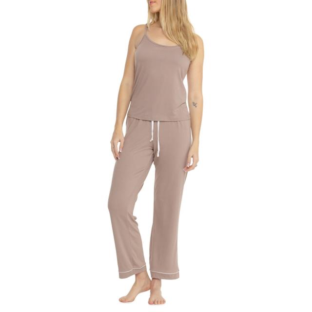 (取寄) ボーン ヤミー ノッチ カラー オーバーサイズ パジャマ - 3-ピース Born Yummy Notch Collar Oversized Pajamas - 3-Piece  Neutral