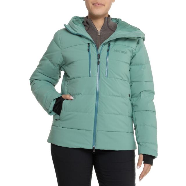 (取寄) マーモット スリングショット ダウン スキー ジャケット - ウォータープルーフ, インサレーテッド Marmot Slingshot Down Ski Jacket - Waterproof, Insulated Blue Agave