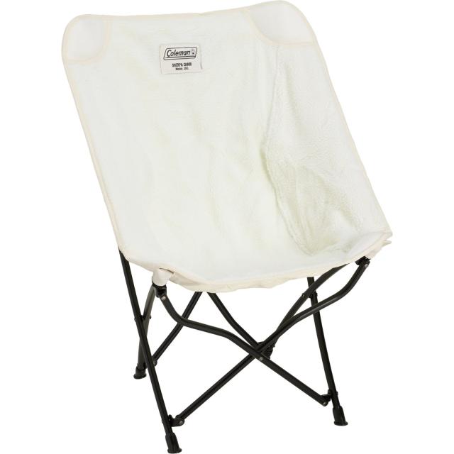 (取寄) コールマン ロー-バック シェルパ チェアー Coleman Low-Back Sherpa Chair  White