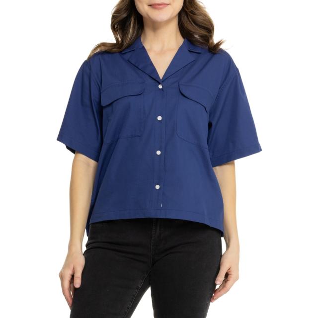 (取寄) マーモット ミューア キャンプ シャツ - ショート スリーブ Marmot Muir Camp Shirt - Short Sleeve Twilight Blueの通販は