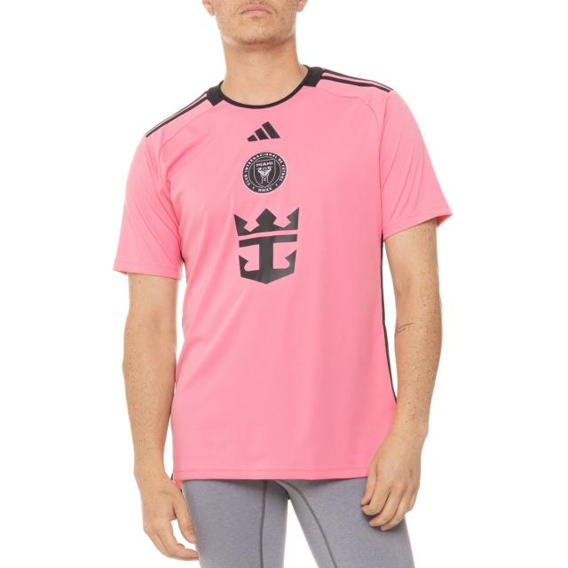 (取寄) アディダス MLS インター マイアミ CF ジャージ - ショート スリーブ adidas MLS Inter Miami CF Jersey - Short Sleeve  Easy Pink