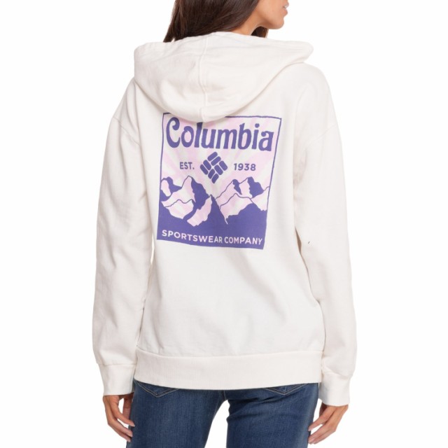 (取寄) コロンビアスポーツウェア グラフィック ブーディ Columbia Sportswear Graphic Hoodie Panorama/Marshmallowの通販は