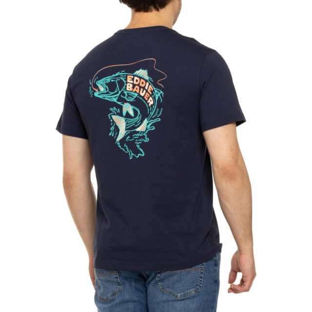 (取寄) エディーバウアー ネオン フィッシュ T-シャツ - ショート スリーブ Eddie Bauer Neon Fish T-Shirt - Short Sleeve  Atlanticの通販は
