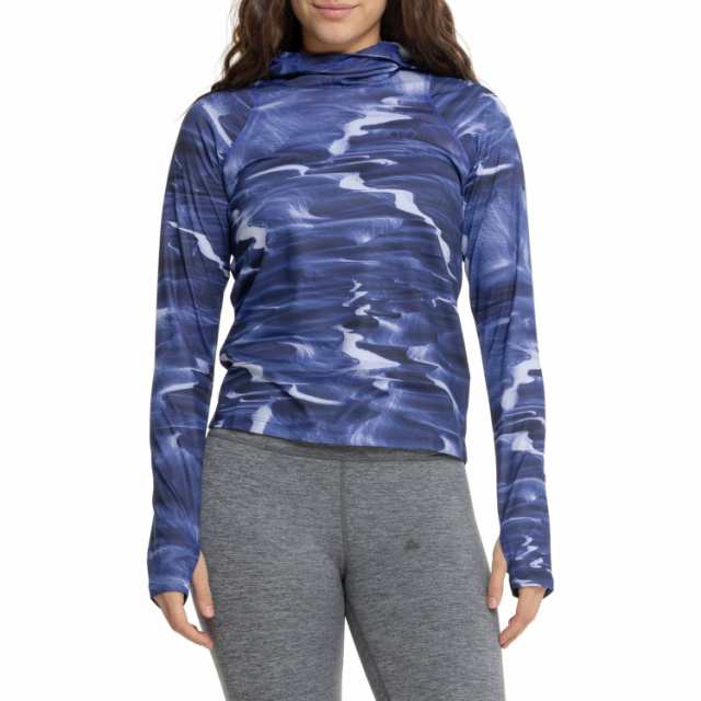 (取寄) コロンビアスポーツウェア チタニウム サミット バレー オムニ-シェード ブーディ - Upf 40+ Columbia Sportswear Titanium Summit Valley Omni-Shade Hoodie - UPF 40+ Clematis Blue Wの通販は