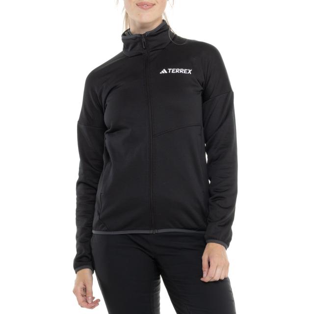 (取寄) アディダス テレックス エクスペリア クライマウォーム ライト フリース ジャケット adidas Terrex Xperior CLIMAWARM Light Fleece Jacket  Black