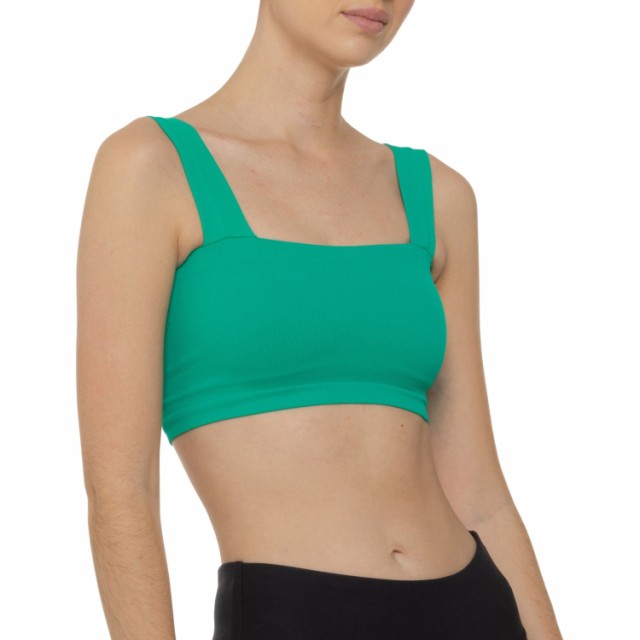 (取寄) スピリチュアル ギャングスター リア シームレス スポーツ ブラ - ミディアム インパクト Spiritual Gangster Ria Seamless Sports Bra - Medium Impact  Jadeの通販は