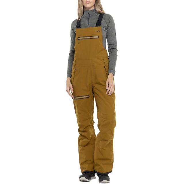 (取寄) トリリウム スキー ビブ - ウォータープルーフ, インシュレイテッド レコ Trew Gear Trillium Ski Bibs - Waterproof, Insulated, RECCO  Toffee