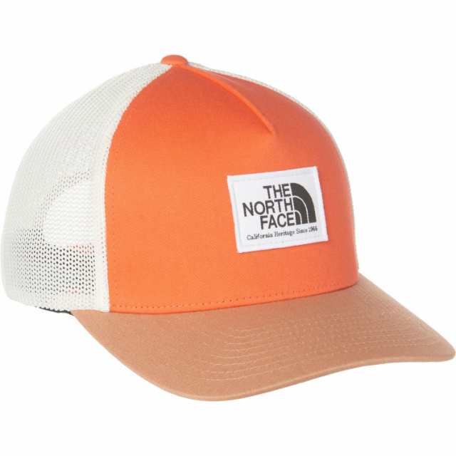 (取寄) ノースフェイス キープ イット パッチ ストラクチャード トラッカー ハット The North Face Keep It Patched Structured Trucker Hat Retro Orange/Macchiato Brownの通販は