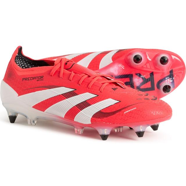 (取寄) アディダス メンズ プレデター エリート ソフト グランド サッカー クリーツ adidas men Predator Elite Soft Ground Soccer Cleats (For Men)  Lucid Red