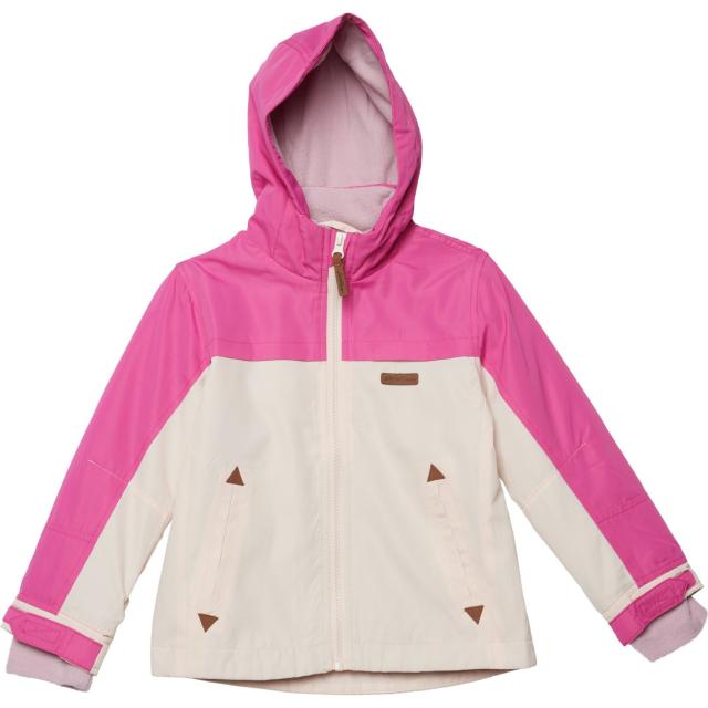 (取寄) エディーバウアー リトル ガールズ フリースラインド ジャケット - インサレーテッド Eddie Bauer Little Girls Fleece-Lined Jacket - Insulated  Pink Mistの通販はキッズ