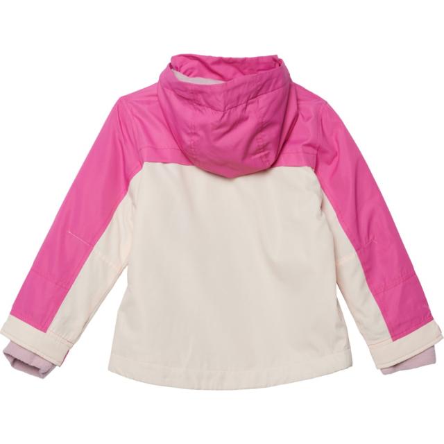 (取寄) エディーバウアー リトル ガールズ フリースラインド ジャケット - インサレーテッド Eddie Bauer Little Girls Fleece-Lined Jacket - Insulated  Pink Mistの通販は