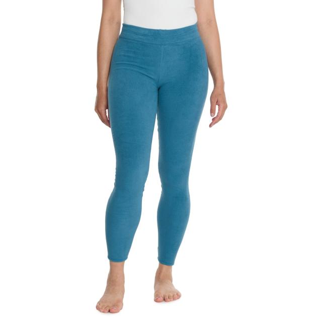 (取寄) カドルダッツ フリースウェア ストレッチ レギングス Cuddl Duds FleeceWear Stretch Leggings Cariblueの通販は