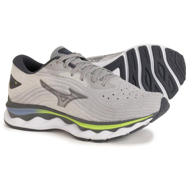 (取寄) ミズノ レディース ウェーブ スカイ 6 D ランニング シューズ Mizuno women Wave Sky 6 D Running Shoes (For Women)  Ultimate Grey