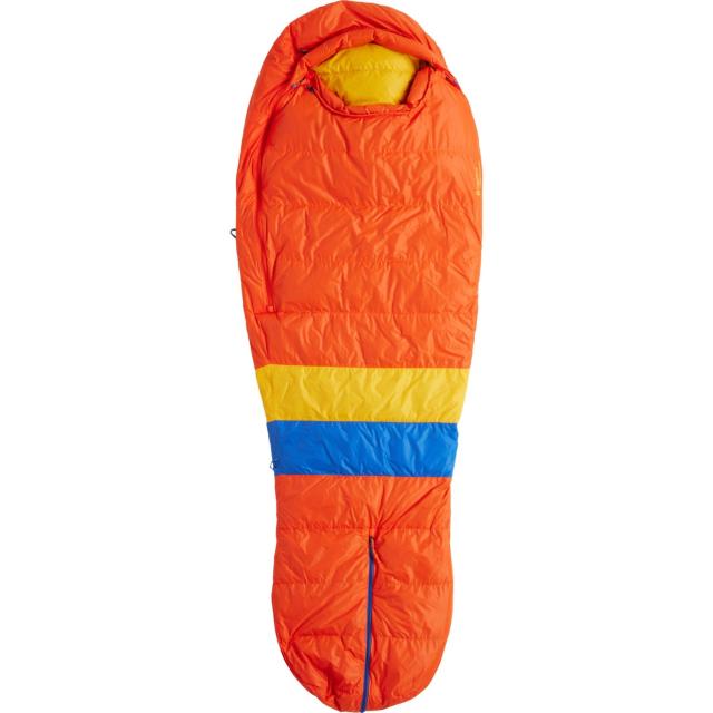 (取寄) マーモット 40°F オルウェイズ サマー ダウン スリーピング バッグ - ロング, 650 フィル パワー, マミー Marmot 40°F Always Summer Down Sleeping Bag - Long, 650 Fill Power, Mummy Red Sun/Solar