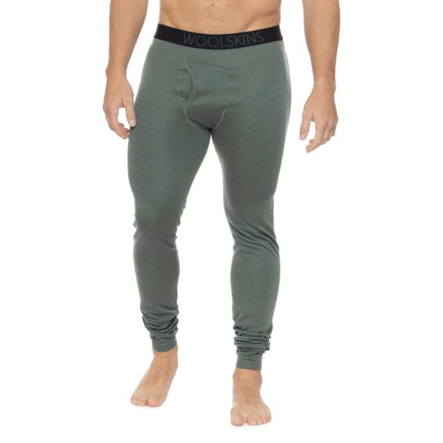 (取寄) テラマー ウールスキンズ ベース レイヤー パンツ - Upf 50, メリノ ウール Terramar Woolskins Base Layer Pants - UPF 50, Merino Wool  Sage Heather