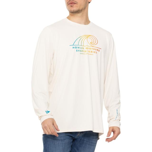 (取寄) ハウラーブラザーズ サーフ T-シャツ - ロング スリーブ Howler Brothers Surf T-Shirt - Long Sleeve  Near Whiteの通販は 8,747円