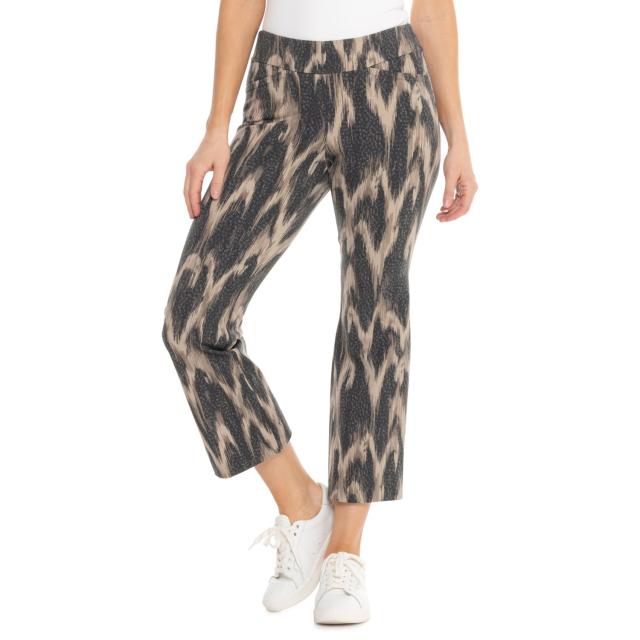 (取寄) マレン キック フレア ゴルフ パンツ Spartina 449 Maren Kick Flare Golf Pants  Botanic Garden Ikat Dot