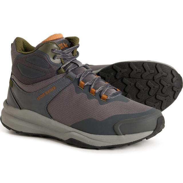 (取寄) エディーバウアー メンズ ミッド ハイキング ブーツ Eddie Bauer men Acate Mid Hiking Boots (For Men)  Grey