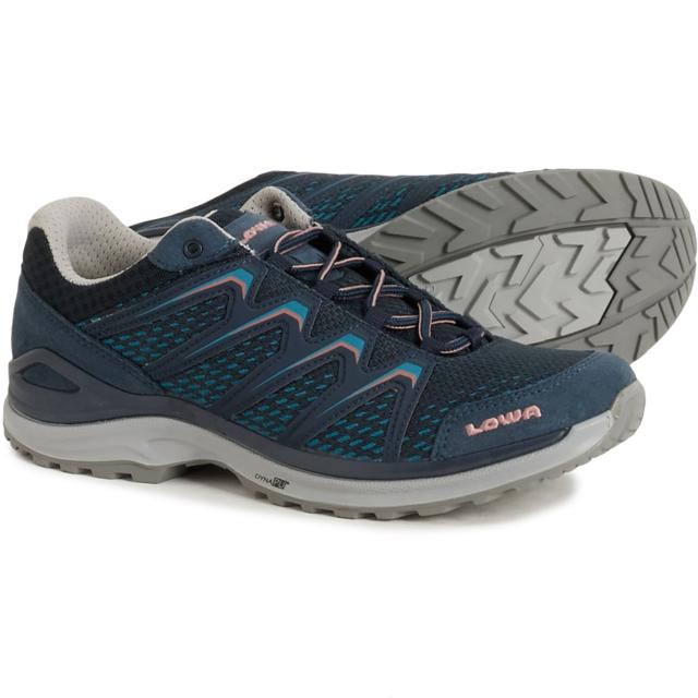 (取寄) ローバー レディース メイド イン ヨーロッパ マドックス トレイル シューズ Lowa women Made in Europe Maddox Trail Shoes (For Women)  Steel Blue Rose