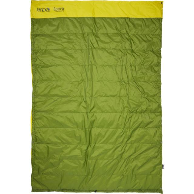 (取寄) エノ 60°F スピーク キャンプ ハンモック キルト - 78” ENO 60°F Spark Camp Hammock Quilt - 78”  Evergreen