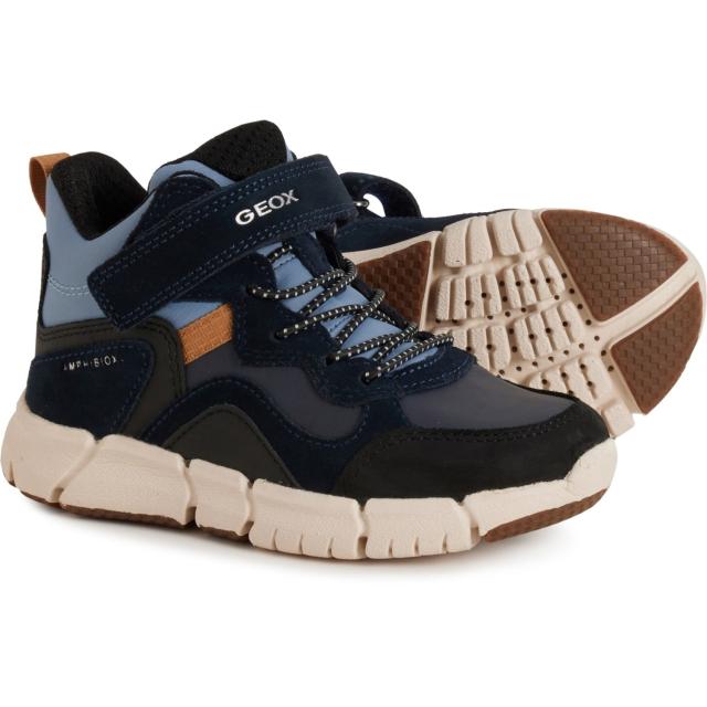 (取寄) ジェオックス リトル ボーイズ アンド ガールズ フレキシパー チャッカ ブーツ - ウォータープルーフ Geox Little Boys and Girls Flexyper Chukka Boots - Waterproof  Navy/Lt Blueの通販は 20,470円