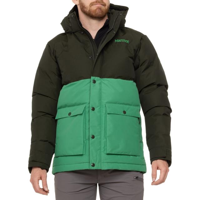 (取寄) マーモット フォーダム ジャケット - ウォータープルーフ, 700 フィル パワー Marmot Fordham Jacket - Waterproof, 700 Fill Power Rosin Green/Clover