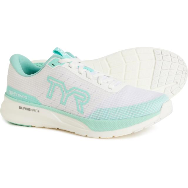(取寄) TYR メンズ テンポ ランニング シューズ TYR men SR-1 Tempo Running Shoes (For Men)  Wht/Aqua