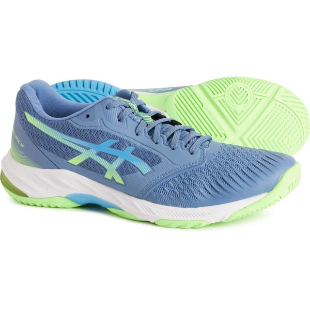 (取寄) アシックス メンズ ネットバーナー バリスティック FF 3 バレーボール シューズ ASICS men Netburner Ballistic FF 3 Volleyball Shoes (For Men) Denim Blue/Waterscapeの通販は