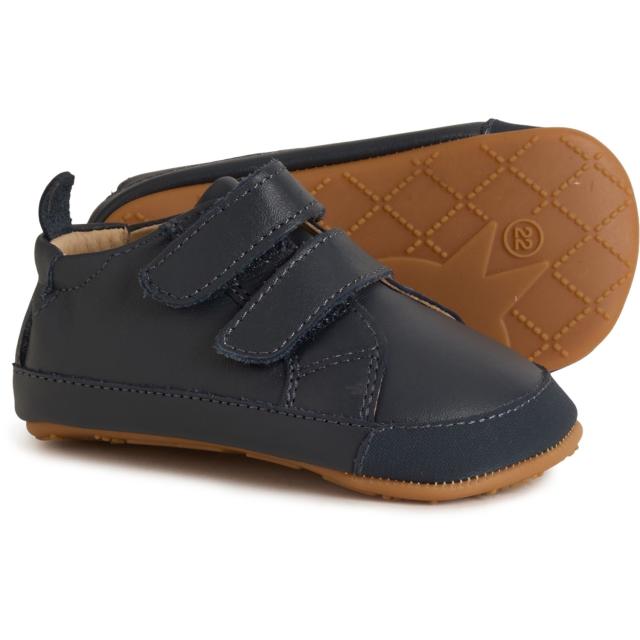 (取寄) オールド ソールズ トドラー ボーイズ プレイ マーカート スニーカー - レザー OLD SOLES Toddler Boys Play Markert Sneakers - Leather  Navy