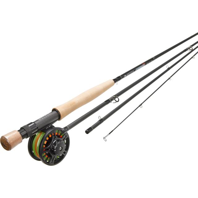 (取寄) ウェットフライ ニトロライト ユーロ ニンフ プロ フライ ロッド アンド リール コンボ - 3wt, 4ピース Wetfly Nitrolite Euro Nymph Pro Fly Rod and Reel Combo - 3wt, 10'6”, 4-Piece  Multi