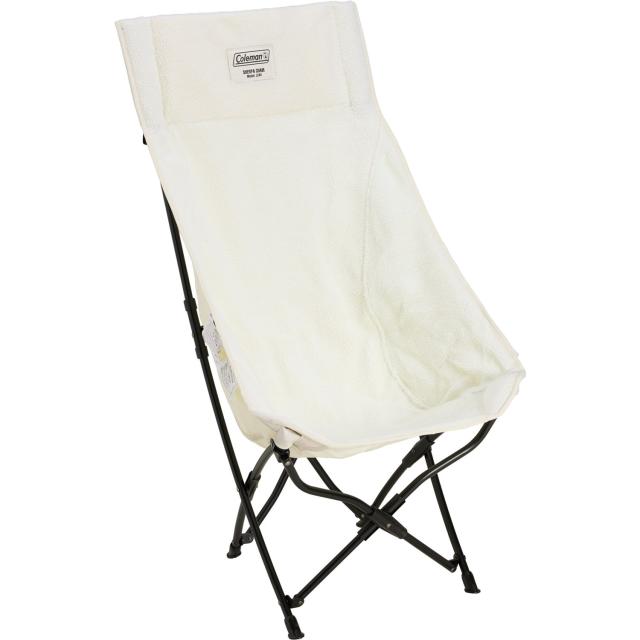 (取寄) コールマン シェルパ ハイ バック キャンプ チェアー Coleman Sherpa High Back Camp Chair  White