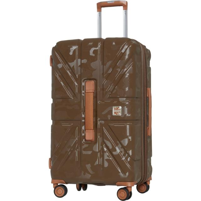 (取寄) ブリットバッグ 27インチ オカバンゴ スピナー スーツケース - ハードサイド, エクスパンダブル, トリム BritBag 27” Okavango Spinner Suitcase - Hardside, Expandable, Sepia-Almond Trim  Sepia/Almond Trim