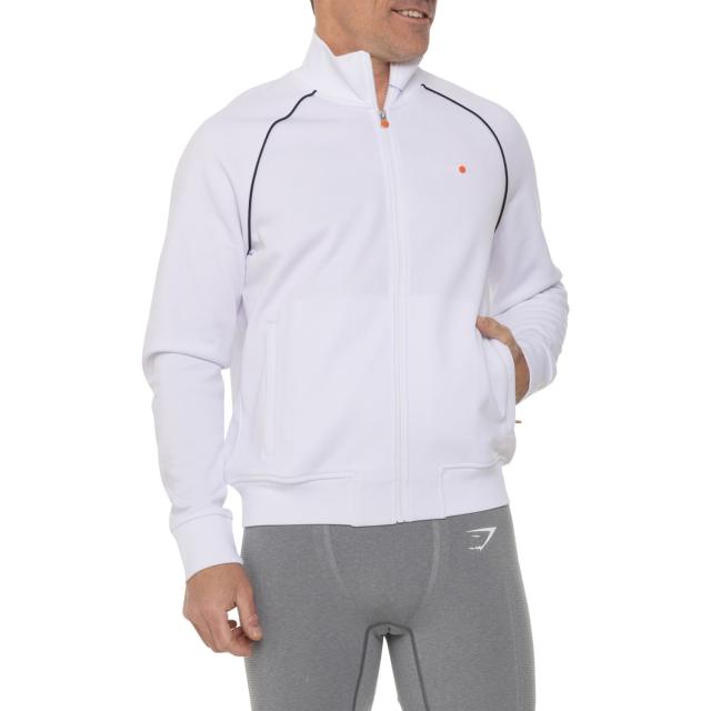 (取寄) スイムズ スポーツウェア トラック ジャケット - フル ジップ SWIMS Sportswear Track Jacket - Full Zip  White