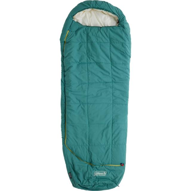 (取寄) コールマン 40°F ビッグ ベイ スリーピング バッグ - トール マミー Coleman 40°F Big Bay Sleeping Bag - Tall, Mummy  Teal