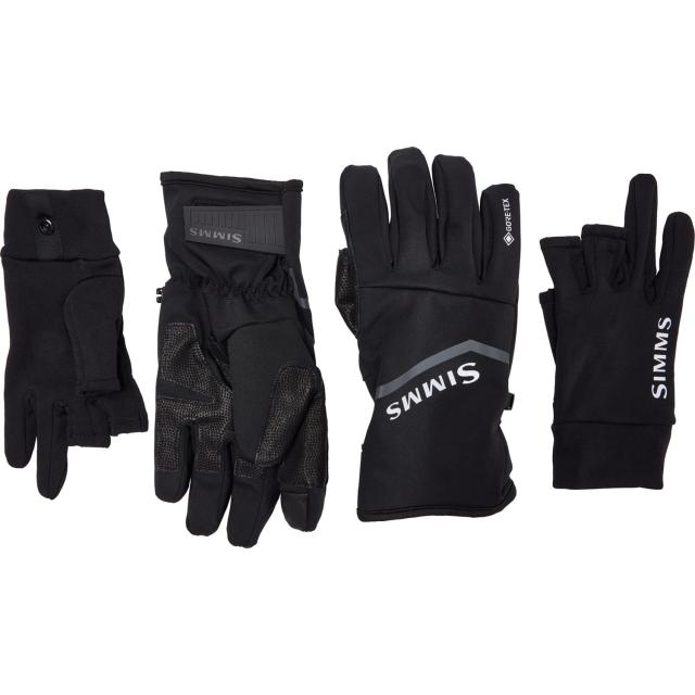 (取寄) シムス プロドライ ゴア-テックス グローブ ウィズ ライナーズ - ウォータープルーフ Simms ProDry Gore-Tex Gloves with Liners - Waterproof  Black