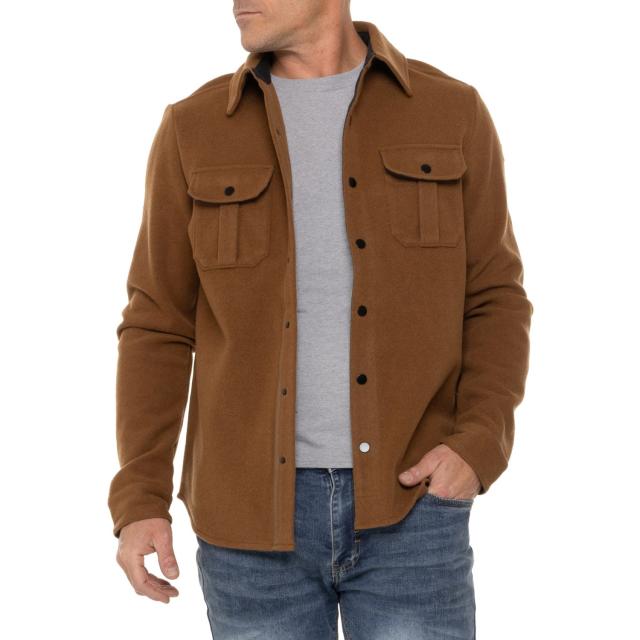 (取寄) スマートウール アンカー ライン シャツ ジャケット - メリノ ウール SmartWool Anchor Line Shirt Jacket - Merino Wool Everyday Whiskey